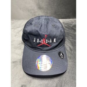 Jordan Hat Cap Snap Back Black Jumpman Basketball‎ Athletic Boys Kids Youth NBA